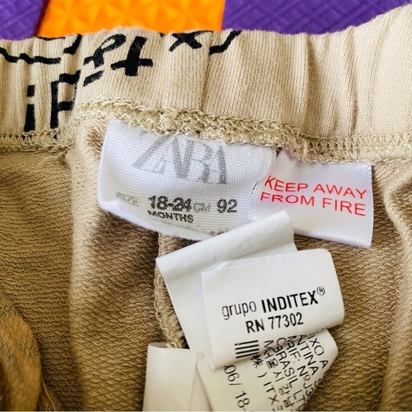 Zara Miles the Label Cat & Jack Baby Joggers 18 Months - Picture 2 of 7